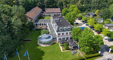Bovenaanzicht Fletcher Hotel-Restaurant De Witte Raaf